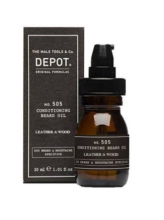 Depot NO. 505 Olejek do Brody Leather & Wood 30 ml