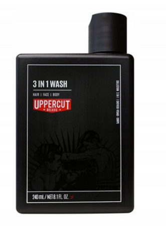 Uppercut Deluxe 3in1 Wash Hair Face Body 240 ml